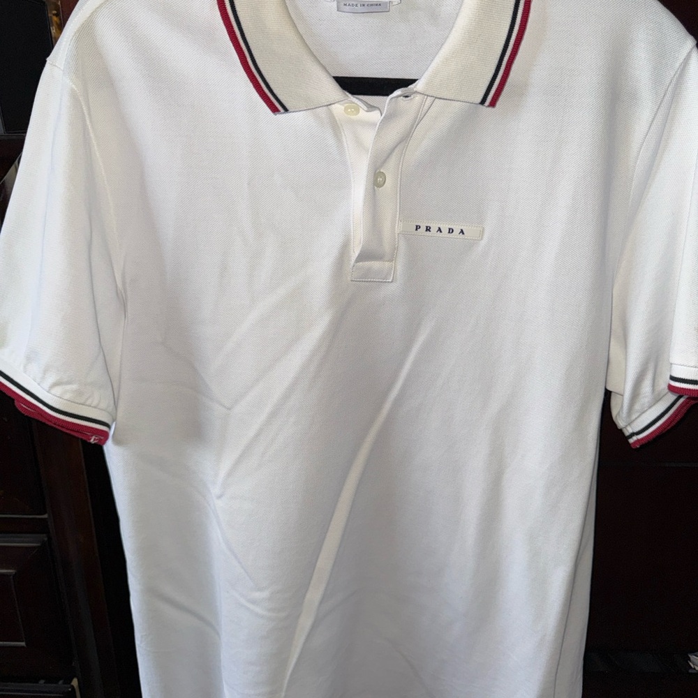 Prada Polo with Red and Black Trim